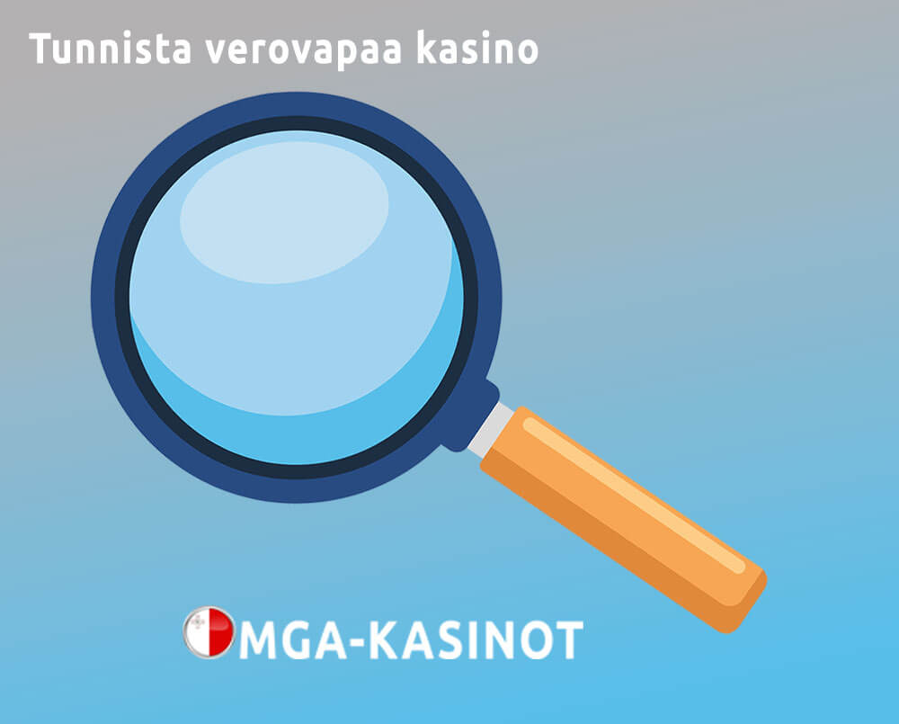 Verovapaan kasinon tunnistaminen